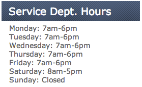Stockton_Honda_Service_Hours_Sandy_UT
