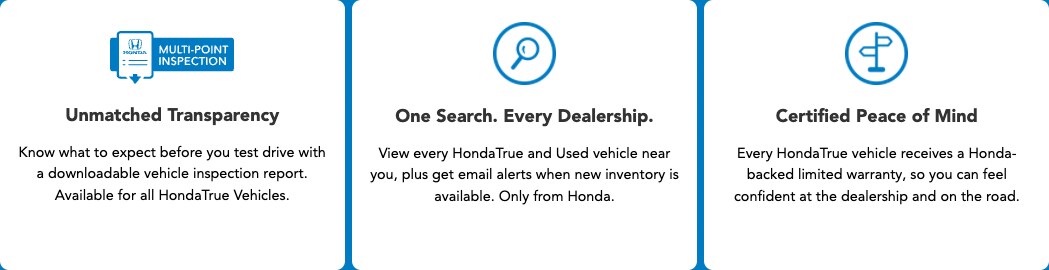 Honda CPO Benefits