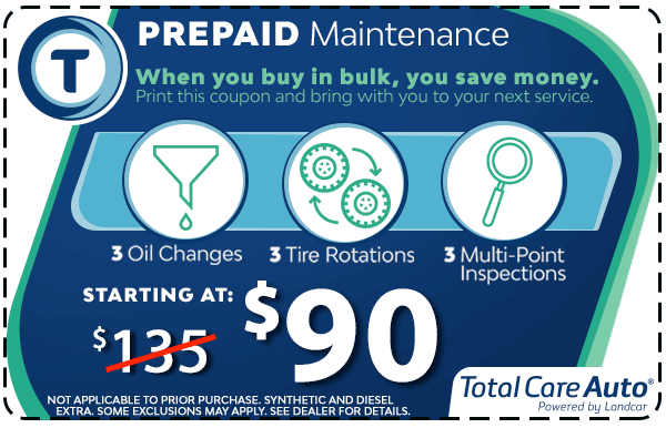 Total Care Auto Prepaid Maintenance