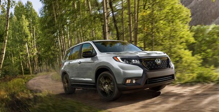 Honda Passport Honda Passport driving off-road