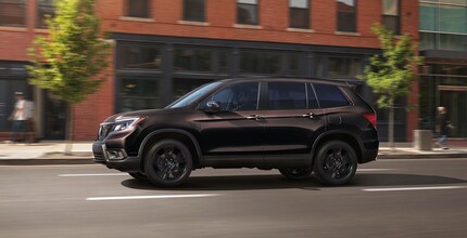 Honda Passport Honda Passport city driving