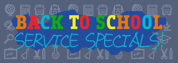 July Service Specials