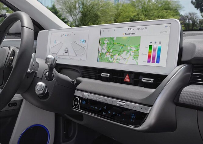 2022 Hyundai IONIQ 5 interior front view