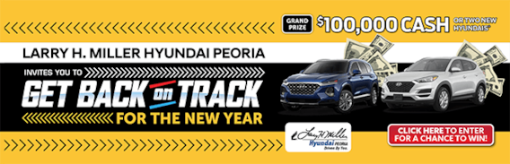 Enter for a Chance to Win! Enter for a chance to Win $100,000 or two New Hyundais!