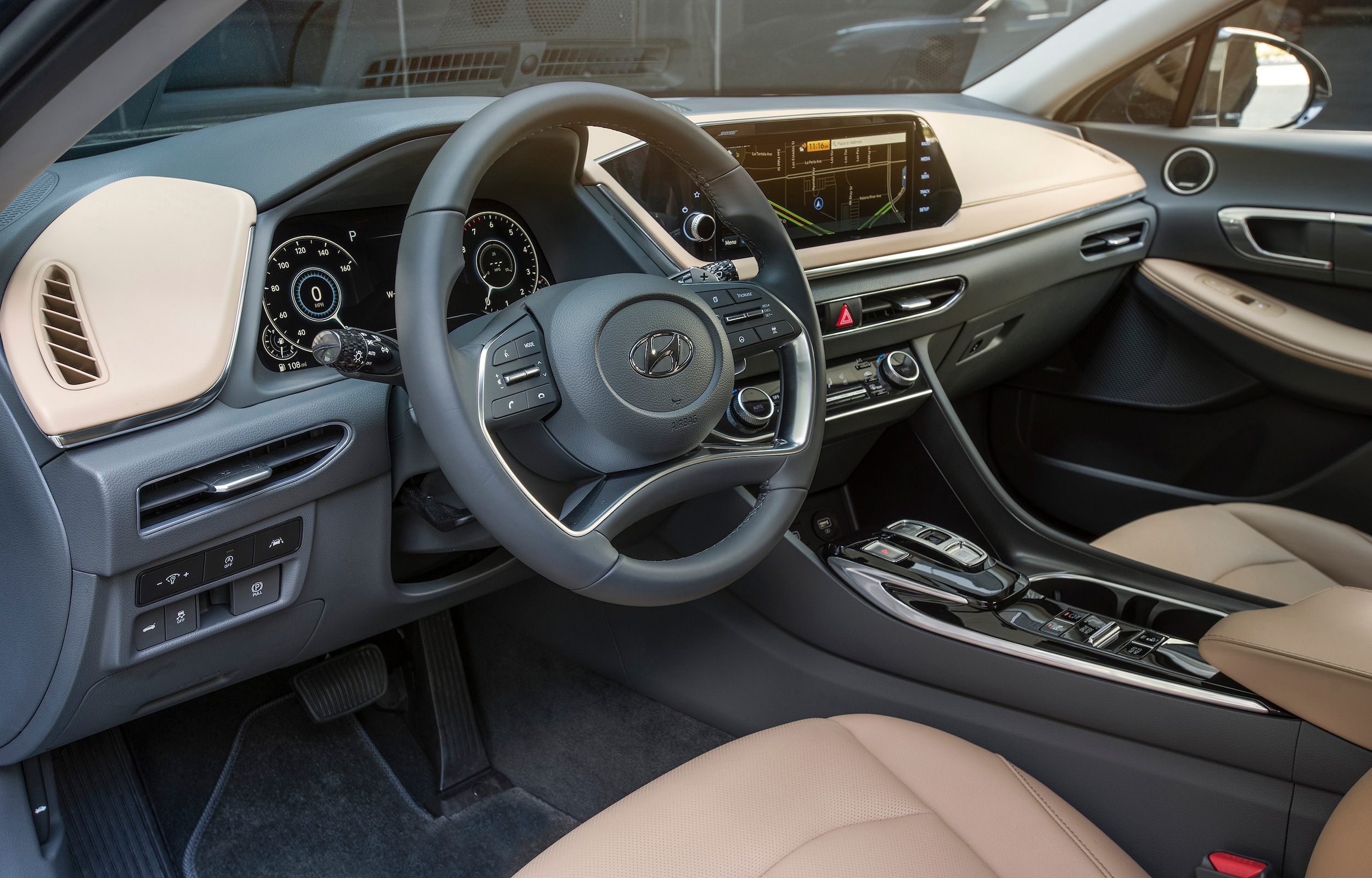 2020 Sonata interior front 2020 Sonata interior front