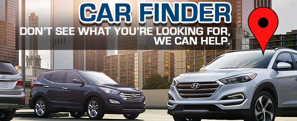 Car Finder - We can help at Larry H. Miller Hyundai Peoria