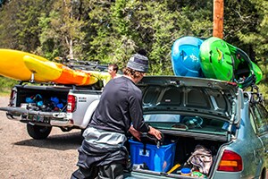 Yakima Kayak Racks Yakima Kayak Racks available from Larry H. Miller Hyundai Peoria, AZ