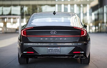 2020 Sonata exterior image- rear 2020 Sonata exterior image- rear
