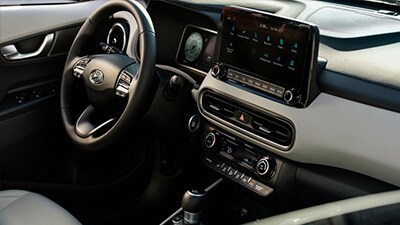 Hyundai Kona Hyundai Kona infotainment system