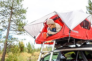 Yakima SkyRise Tents Yakima SkyRise tents available from Larry H. Miller Hyundai Peoria, AZ