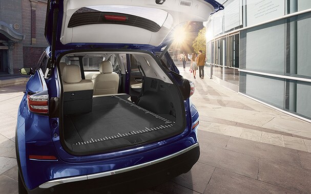 2023 Nissan Murano cargo area image Nissan Murano's max 67 cubic feet cargo capacity makes it a great choice for Phoenix area recreation