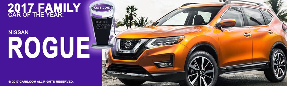 2017 Family Car of the Year Nissan Rogue