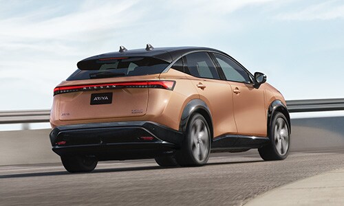 Nissan Ariya exterior rear angle image Nissan Ariya exterior rear angle image