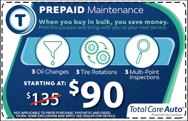 Total Care Auto Total Care Auto Offer