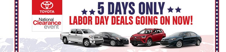 Toyota Labor Day Sales Event Labor Day Sales Event Toyota