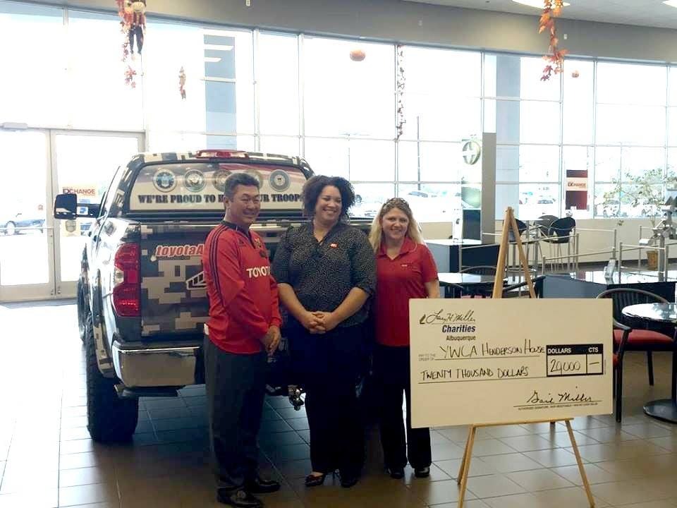 Toyota Albuquerque YWCA Donation