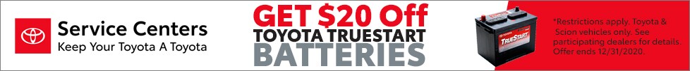 $20 off TrueStart Battery $20 off TrueStart Battery