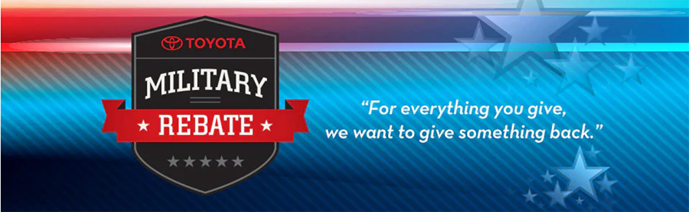Toyota Military Rebate in Colorado Springs