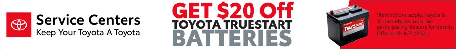 $20 off Tru-start batteries