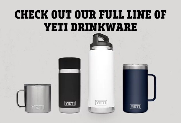 Check out our full line of Yeti Drinkware Check out our full line of Yeti Drinkware at Larry H. Miller Toyota Peoria Parts Department