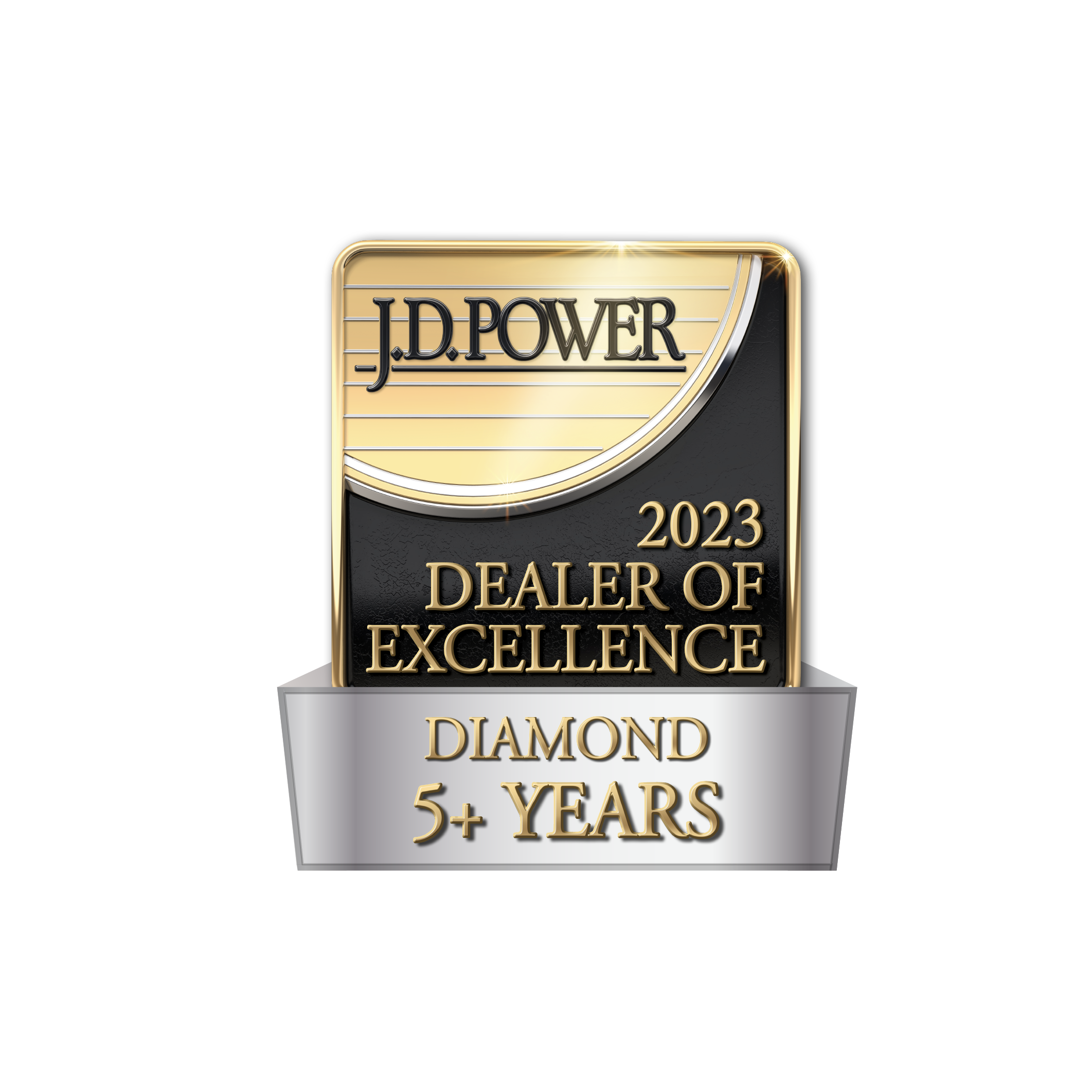 J.D. Power 2023 Dealer of Excellence for the Customer Sales Experience for 5 Years