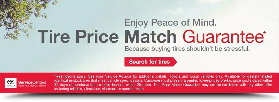 Toyota Tire Price Match Guarantee Toyota Tire Price Match Guarantee