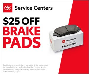 May 2022 Brakes Offer