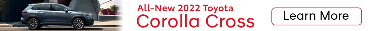 Click for Information on the All-New 2022 Toyota Corolla Cross
