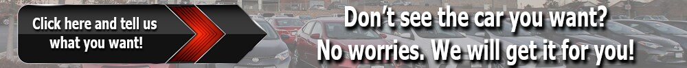 We Will Find Your Dream Car