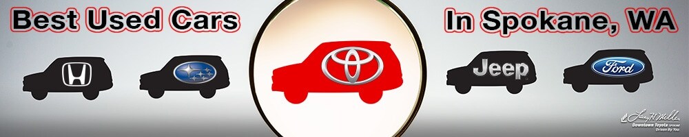 Find used cars from the top 6 brands, all under $15,000 at Downtown Toyota in Spokane