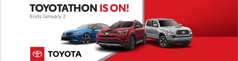 Get incredible deals only going on during Toyotathon 2018 in Spokane