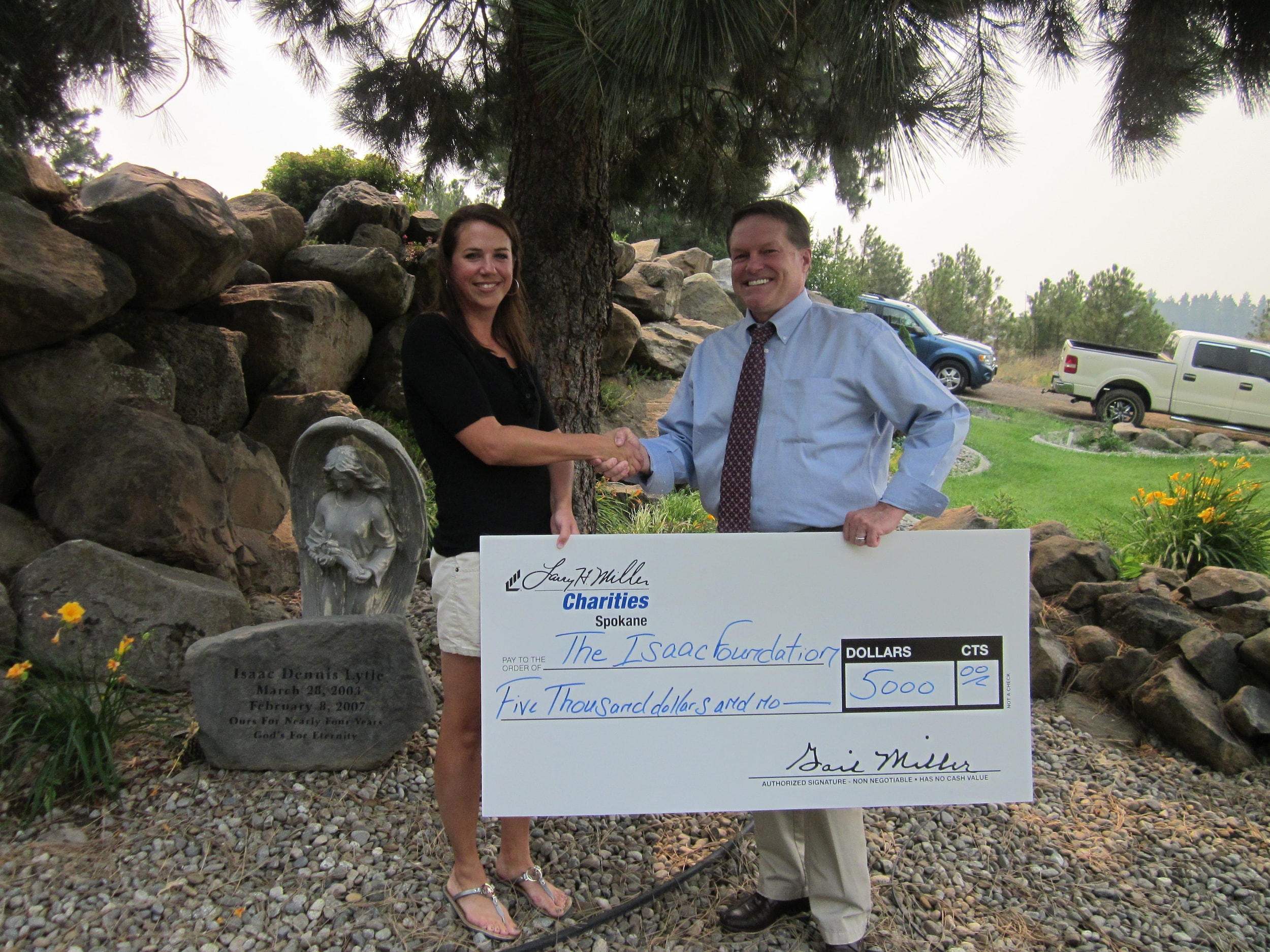 Isaac Foundation Charity Winner