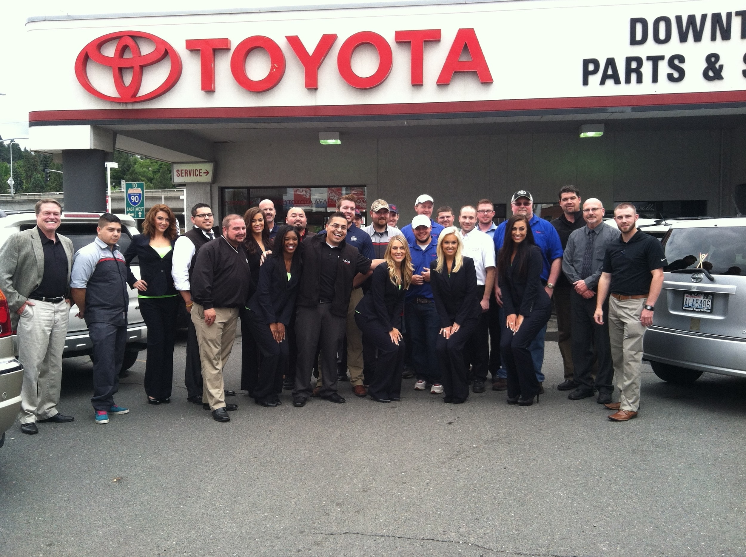 Sea Gals Visit Spokane Toyota