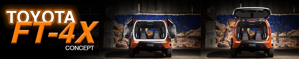Toyota FT-4X Concept SUV
