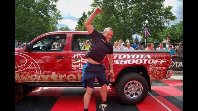 Kyle Jordan Toyota Tacoma Winner Hoopfest Spokane
