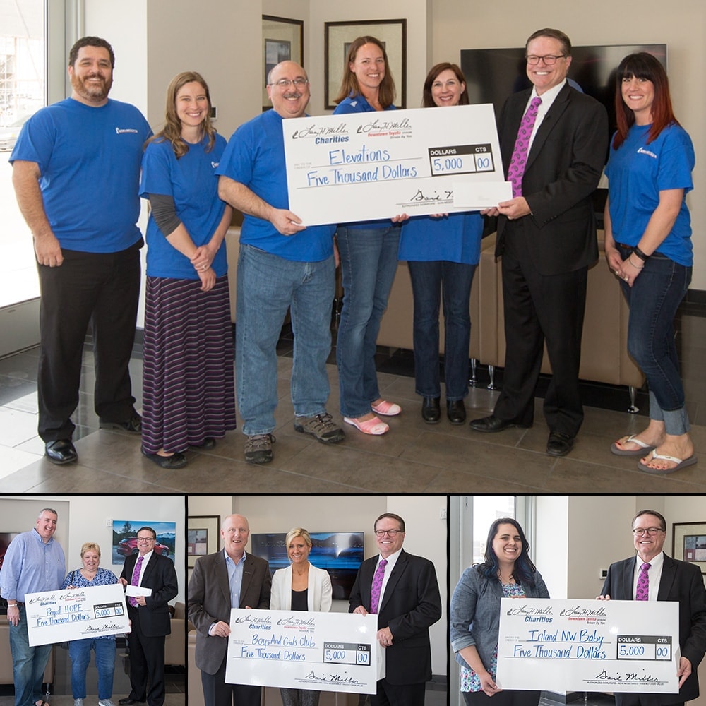 Downtown Toyota Spokane Drive For Good Winners 2016