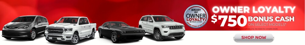 Owner Loyalty Cash at Liberty Chrysler in Hinesville GA