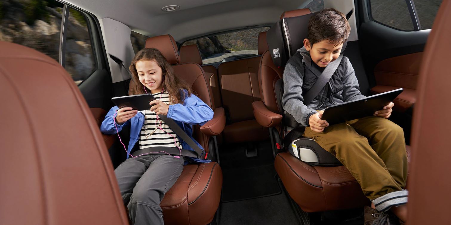 Room for the family Chevy Traverse.JPG