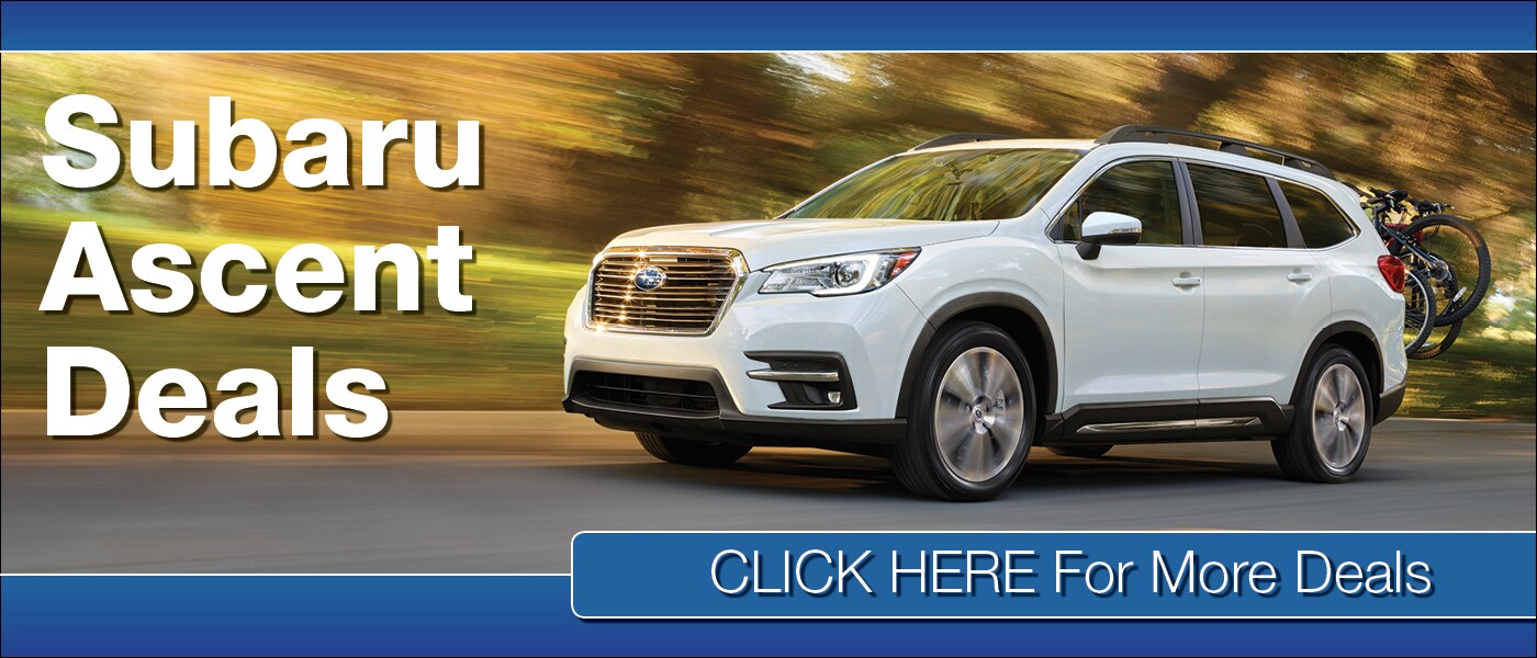 2020 Subaru Ascent Deals banner