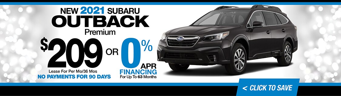 IL SUBARU DEALER OUTBACK SPECIAL