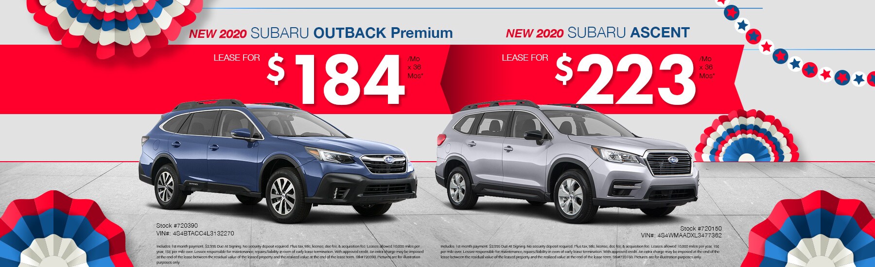 2020 Outback & 2020 Ascent 2020 Outback & 2020 Ascent