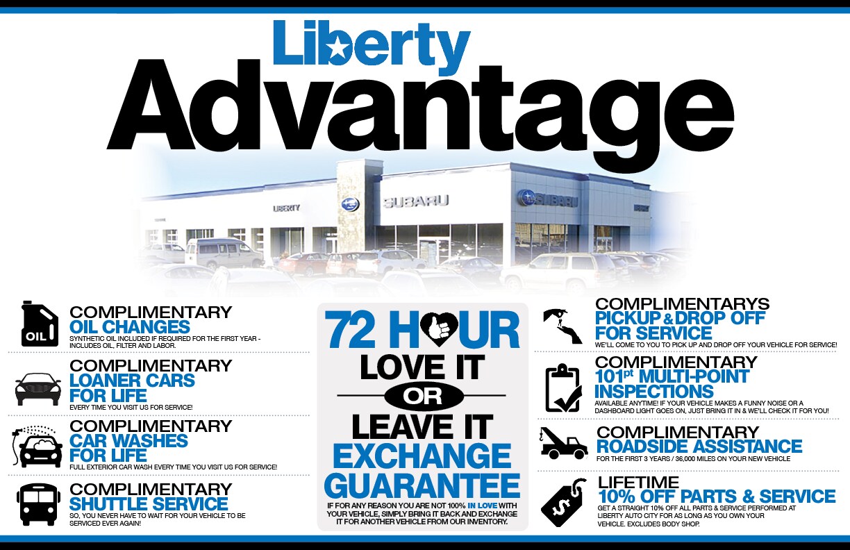 Extras You Get At Liberty Subaru