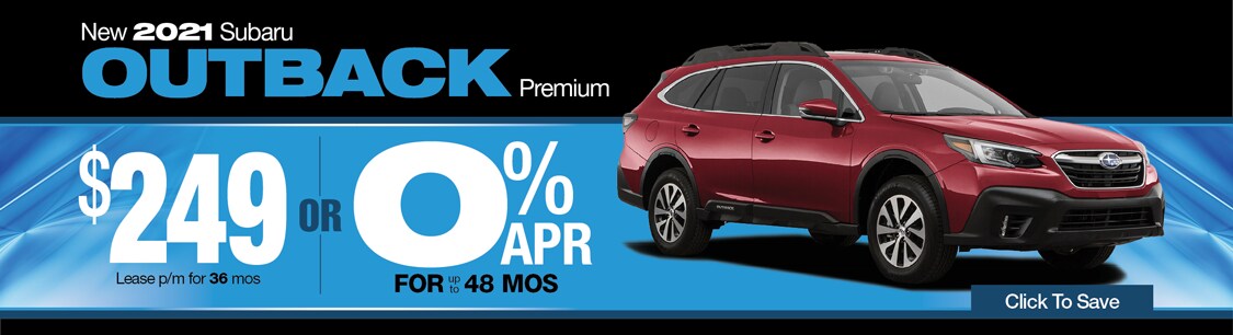 IL Subaru Dealer Outback Special