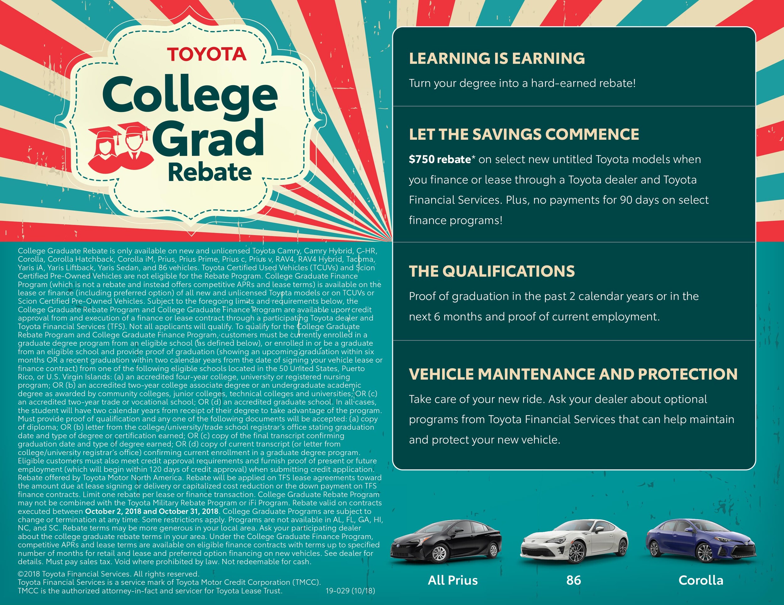 Liberty Toyota College Grad Rebate