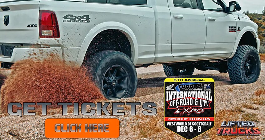 International Off-Road and UTV Expo Tickets | Promotions at Lifted Trucks