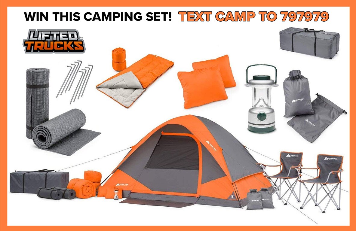 Lifted Trucks Promotions | Camping Set