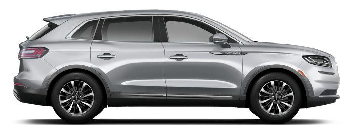 A 2023 Lincoln Nautilus® SUV is shown in Silver Radiance.