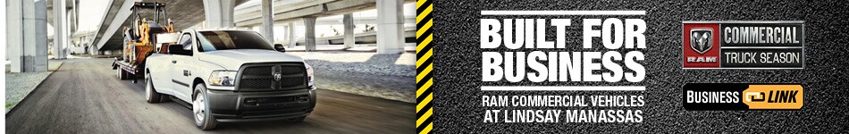 Commercial Vehicles at Lindsay Chrysler Dodge Jeep Ram of Manassas