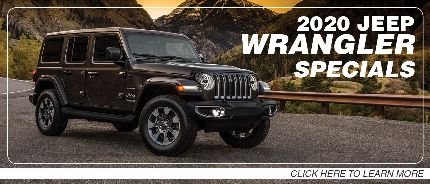 Click Here for 2020 Jeep Wrangler Specials