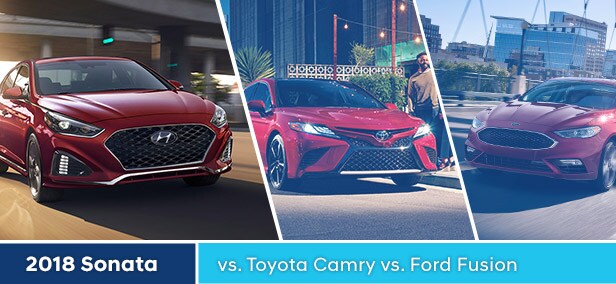 LinwoodHyundai-Compare-616x284-Sonata.jpg 2018 Sonata vs. Toyota Camry vs. Ford Fusion
